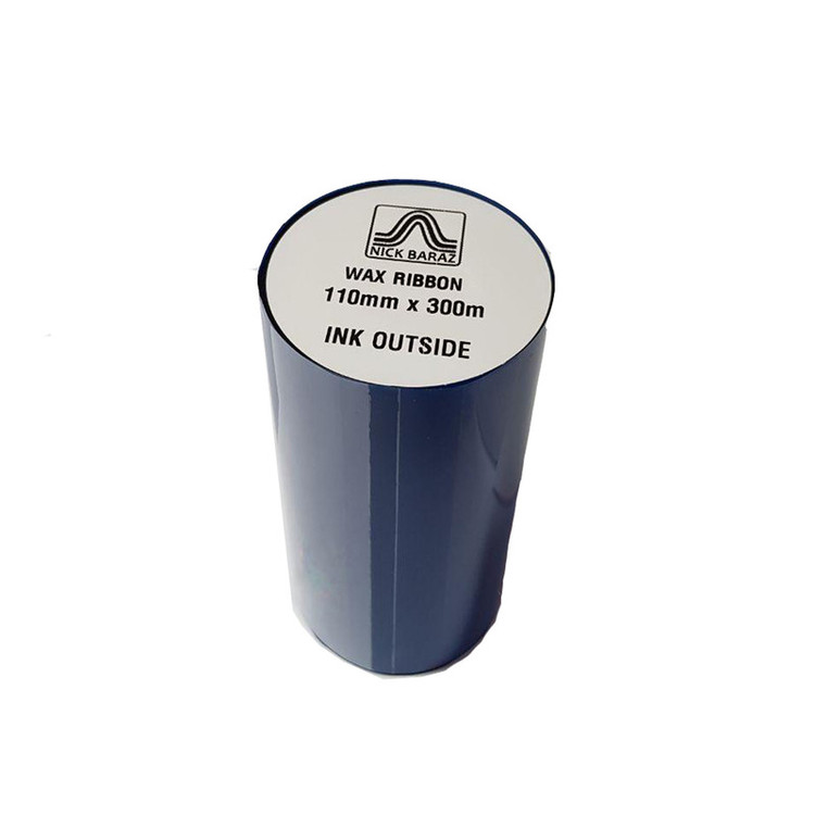 ریبون پرینتر لیبل زن مدل WAX 110mm x 300m