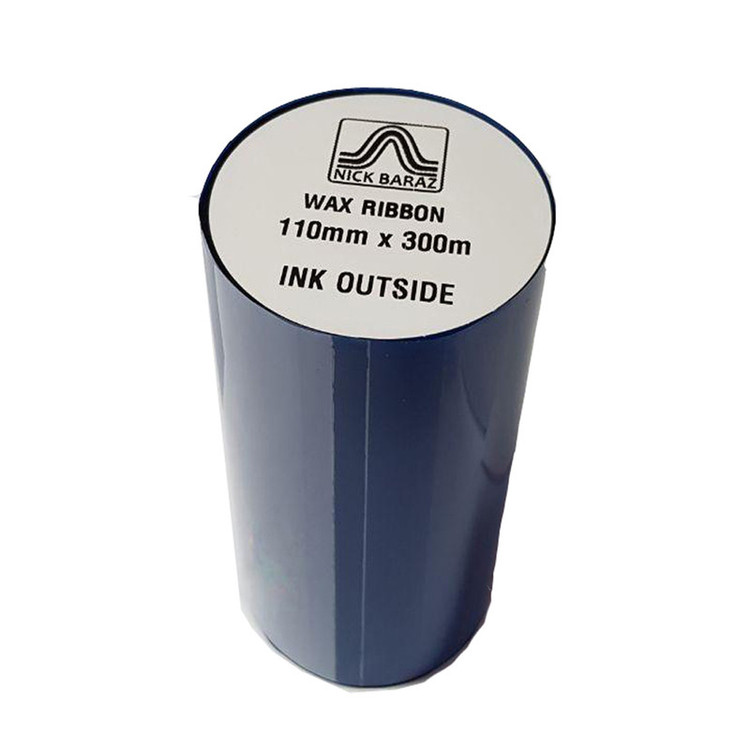 ریبون پرینتر لیبل زن مدل WAX 110mm x 300m