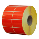 برچسب پرینتر لیبل زن دو ردیفه مدل PVC 51x34 بسته 3000 عددی