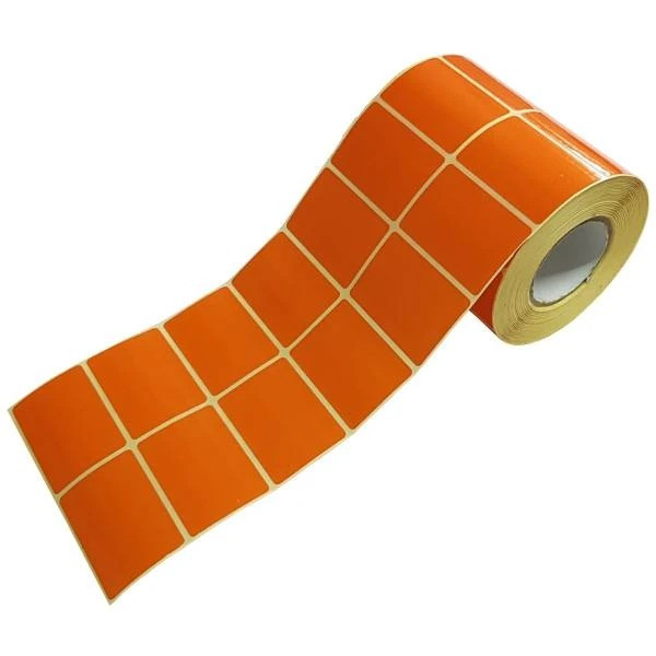 برچسب پرینتر لیبل زن دو ردیفه مدل PVC 51x34 بسته 3000 عددی
